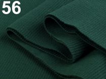 Textillux.sk - produkt Bavlnený elastický úplet 16x80cm  - 56 (564) zelená lesná