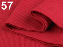 Textillux.sk - produkt Bavlnený elastický úplet 16x80cm  - 57 (ZAH08) červená 