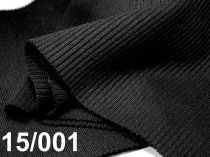 Textillux.sk - produkt Úplety elastické polyesterové 15 x 80 cm - 15/001 čierna