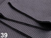 Textillux.sk - produkt Úplety elastické polyesterové 15 x 80 cm - 39/125 šedá