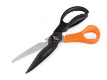 Textillux.sk - produkt Viacúčelové nožnice Fiskars dĺžka 23 cm - čierna oranžová