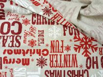 Textillux.sk - produkt Vianočná bavlnená látka Winter 140 cm