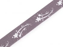Textillux.sk - produkt Vianočná bavlnená stuha kométa šírka 15 mm