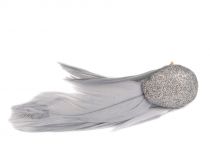 Textillux.sk - produkt Vianočná dekorácia vtáčik s glitrami 2. akosť