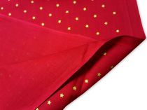Textillux.sk - produkt Vianočná dekoračná látka drobné hviezdičky šírka 140 cm
