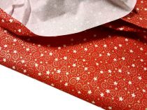 Textillux.sk - produkt Vianočná dekoračná látka elegancia s hviezdou šírka 140 cm