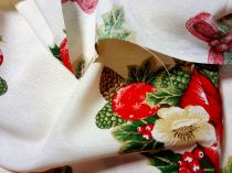 Textillux.sk - produkt Vianočná dekoračná látka ikebany šírka 140 cm