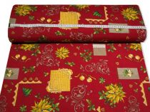 Textillux.sk - produkt Vianočná dekoračná látka kráľovské Vianoce 140 cm