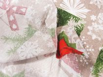 Textillux.sk - produkt Vianočná dekoračná látka krása vločiek šírka 140 cm