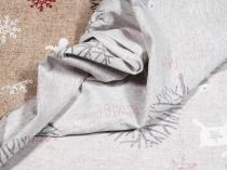 Textillux.sk - produkt Vianočná dekoračná látka sobík so šálom 140 cm