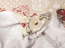 Textillux.sk - produkt Vianočná dekoračná látka spievajúce Vianoce 140 cm