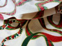 Textillux.sk - produkt Vianočná dekoračná látka stuhy šírka 140 cm