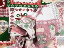 Textillux.sk - produkt Vianočná dekoračná látka tirolské Vianoce 140 cm
