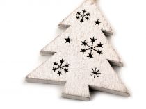 Textillux.sk - produkt Vianočná drevená dekorácia anjel, stromček, krídla