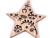 Textillux.sk - produkt Vianočná drevená hviezda, stromček