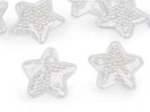 Textillux.sk - produkt Vianočná hviezda plnená perlami Ø50 mm