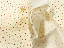 Textillux.sk - produkt Vianočná látka s drobnými hviezdičkami 140 cm