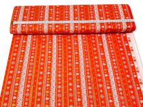 Textillux.sk - produkt Vianočná látka vločky v riadku 140 cm