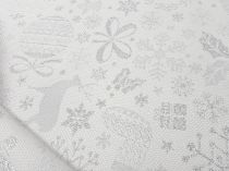 Textillux.sk - produkt Vianočná látka vytkávaná niťou - Christmas 160 cm 