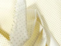 Textillux.sk - produkt Vianočná látka zlatá bodka 140 cm