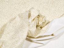 Textillux.sk - produkt Vianočná látka zlatá vlnka 140 cm