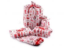 Textillux.sk - produkt Vianočná látková sada na balenie darčekov