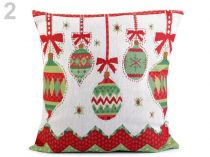 Textillux.sk - produkt Vianočná obliečka na vankúš 44x44 cm gobelín - 2 zelená pastelová