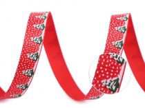 Textillux.sk - produkt Vianočná rypsová stuha stromky šírka 10 mm
