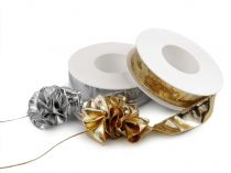 Textillux.sk - produkt Vianočná stuha lámová, metalická šírka 25 mm