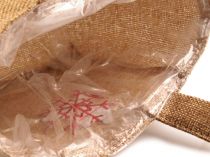 Textillux.sk - produkt Vianočná taška / obal na kvetináč 12x12 cm s vločkou