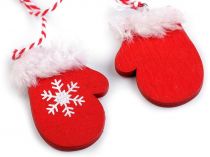 Textillux.sk - produkt Vianočné dekorácie - sane, lyže, korčule, rukavice, čiapky, bundy, ponožky