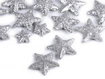 Textillux.sk - produkt Vianočné hviezdy s glitrami Ø30 mm