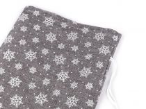 Textillux.sk - produkt Vianočné vrecko vločka 28x38 cm