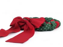 Textillux.sk - produkt Vianočný pletený látkový veniec bavlnený