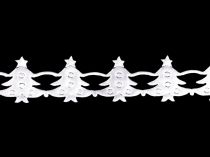 Textillux.sk - produkt Vianočný saténový prámik šírka 19 mm stromčeky