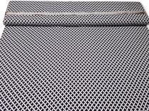 Textillux.sk - produkt Viskózová šatovka cik cak kocka 145 cm