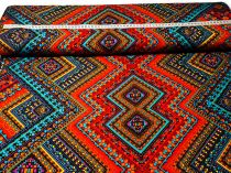 Textillux.sk - produkt Viskózová šatovka indiánsky vzor 145 cm