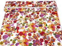 Textillux.sk - produkt Viskózová šatovka orientálny kvet 145 cm 