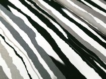 Viskózový úplet abstrakt zebra šírka 150 cm