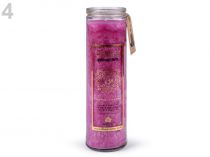 Textillux.sk - produkt Vonná sviečka v skle veľká - 4 fialovoružová spiritualita