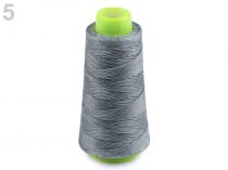 Textillux.sk - produkt Voskovaná polyesterová niť šírka 1 mm - 5 (89) šedá kalná