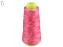 Textillux.sk - produkt Voskovaná polyesterová niť šírka 1 mm - 6 (96) ružová