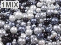 Textillux.sk - produkt Voskované perly mix veĺkostí a farieb Ø4-12 mm
