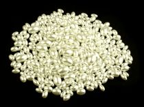 Textillux.sk - produkt Voskované perly mix veĺkostí oválik 4-12mm 