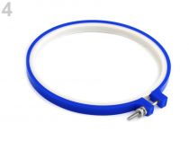 Textillux.sk - produkt Vyšívací kruh plastový Ø14,5 cm, 18 cm - 4 (15,5 cm) modrá