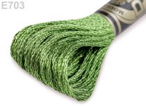 Textillux.sk - produkt Vyšívacia priadza DMC Mouliné Light Effects - E703 Macaw Green