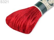 Textillux.sk - produkt Vyšívacia priadza DMC Mouliné  - S321 Fiery Red