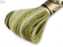 Textillux.sk - produkt Vyšívacia priadza DMC Mouliné Spécial Cotton - 94 Greenery melír