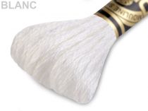 Textillux.sk - produkt Vyšívacia priadza DMC Mouliné Spécial Cotton - BLANC mliečna