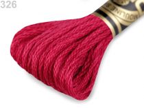 Textillux.sk - produkt Vyšívacia priadza DMC Mouliné Spécial Cotton - 326 červená karmínová
